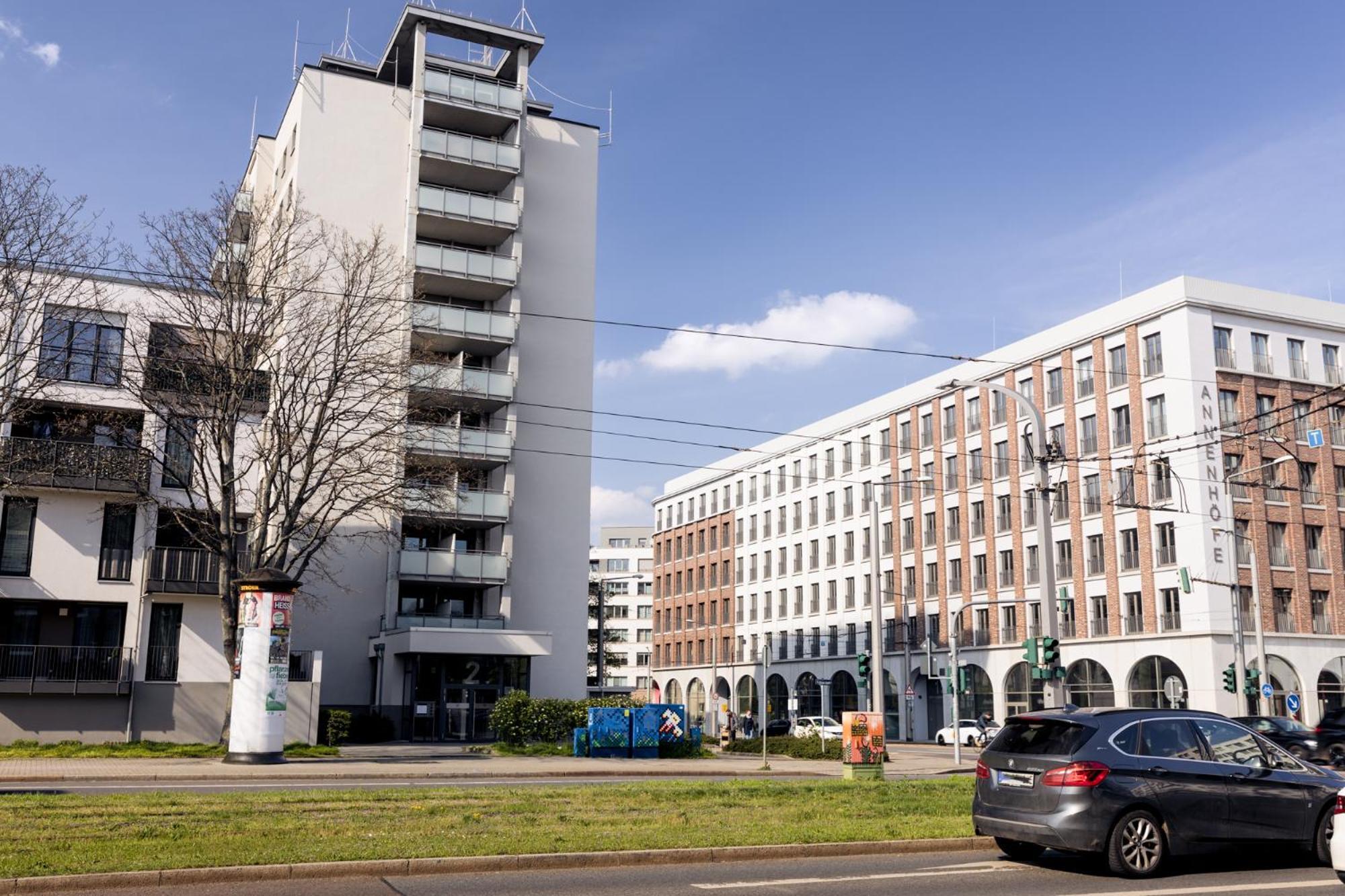 Pineapple Apartments Studio-Apartment Am Zwinger Dresden Exteriör bild