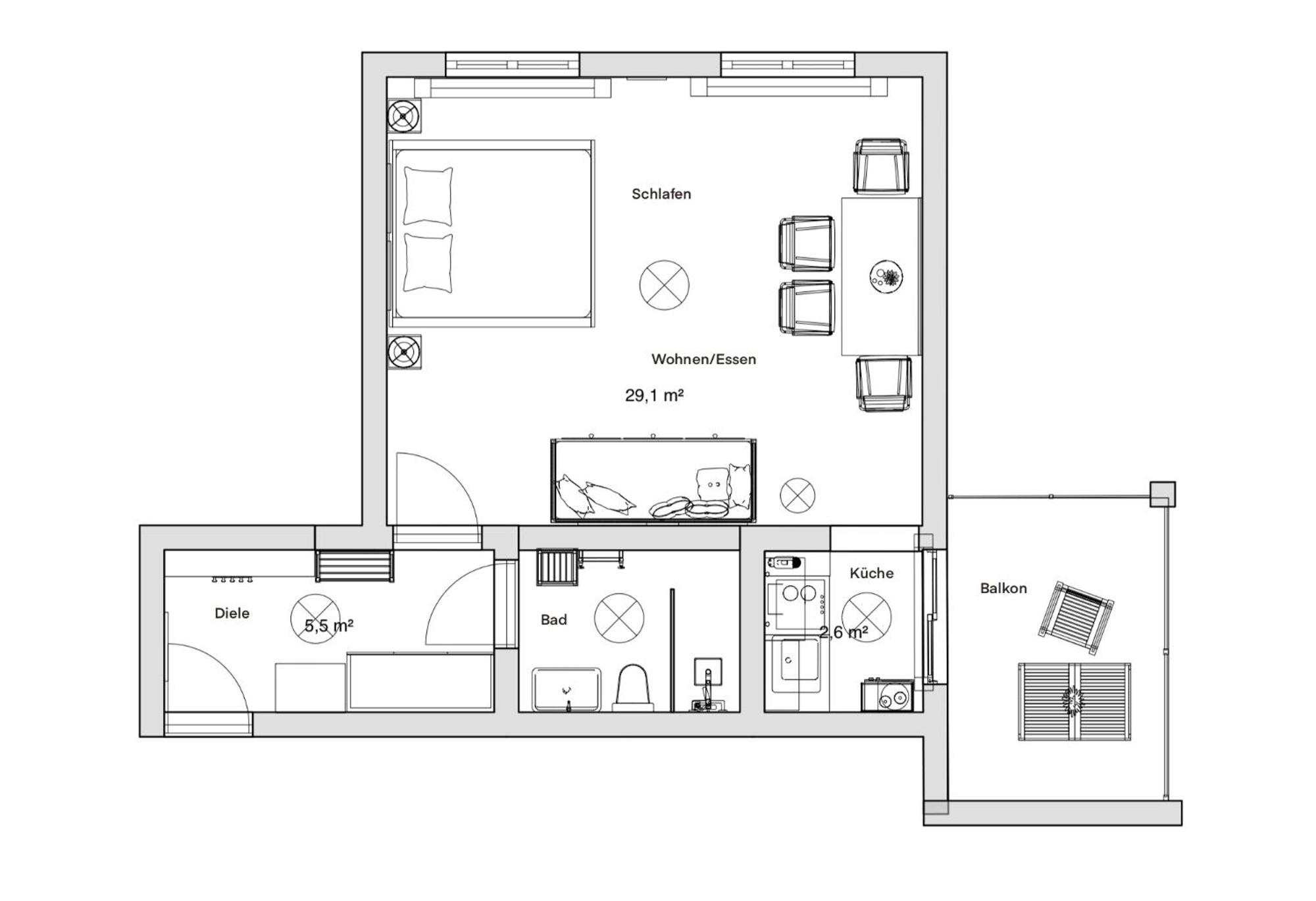 Pineapple Apartments Studio-Apartment Am Zwinger Dresden Exteriör bild